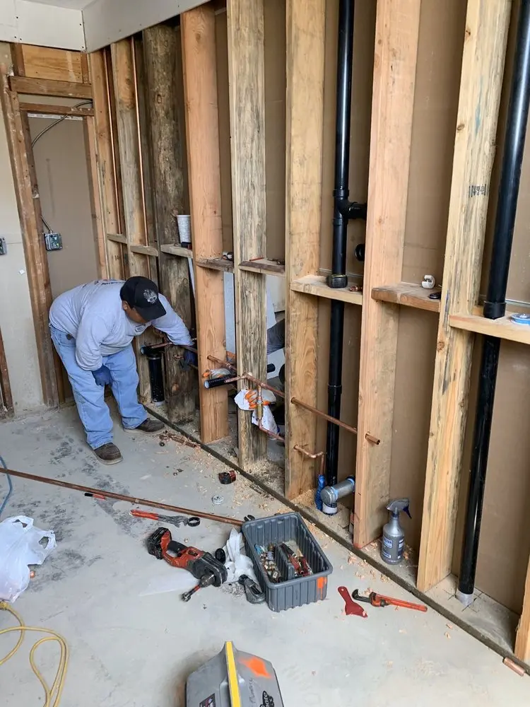 Commercial rough-in plumbing for Commercial Plumbing in Klinesville